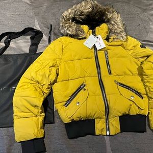 Noize, Medium size, Saffron colour, Brand new Jacket